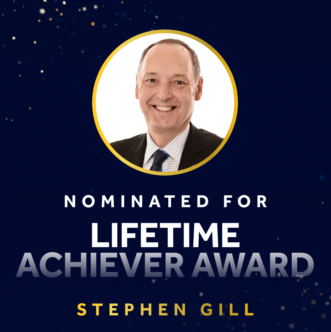 Stephen Gill Nominated for the Lifetime Achiever Award, discover his EDI Journey Interview