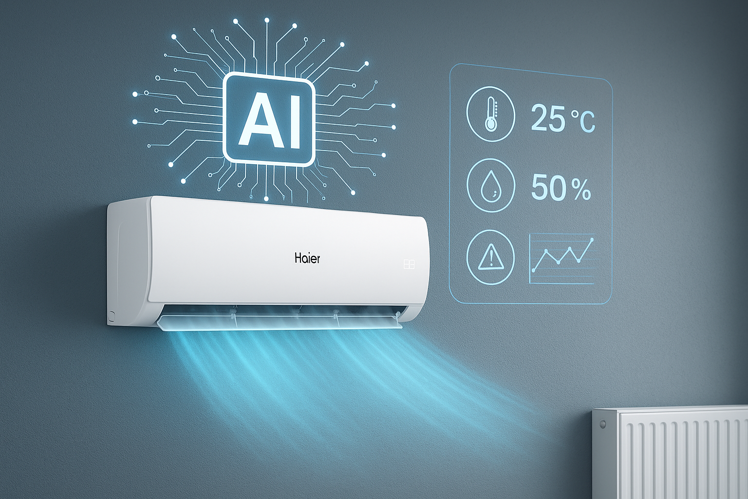 Haier Serene AI features