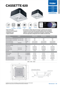 Cassette 620 Multisplit - Com. - ES