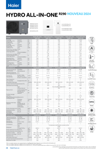 Hydro All-In-One - Chauffage - FR