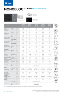 Monobloc GT - Chauffage - FR