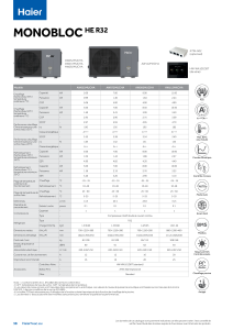 Monobloc HE - Chauffage - FR