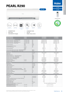 Pearl R290 Monosplit - Res. - FR