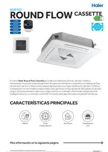 Cassette Round-Flow Monosplit 2025 - ESP