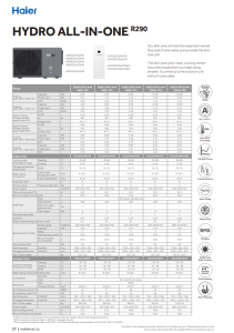 Hydro All-In-One - Heating - ENG