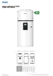 HPWH M8 - Heating - ENG