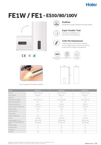 EWH FE1W/FE1 - Heizung – DE