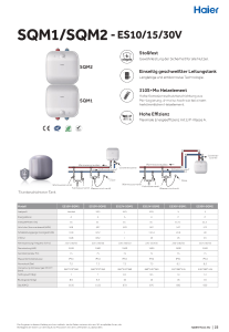EWH SQM1/SQM2 - Heizung – DE