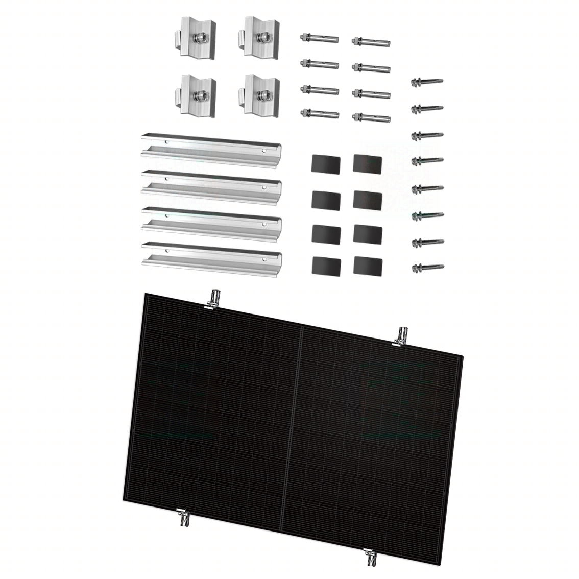 3. Vertical mounting/Wall Brackets
