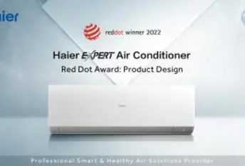 HAIER EXPERT AC WINS PRESTIGIOUS RED DOT DESIGN AWARD