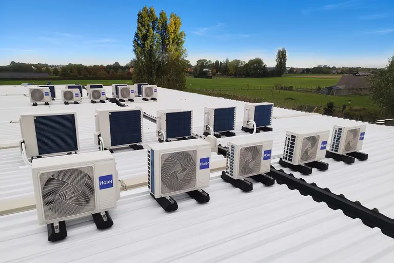 Haier enhances learning comfort with a new HVAC system in a Belgian primary school