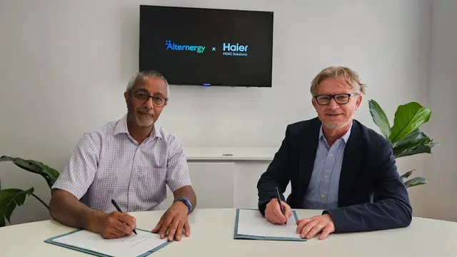 Haier HVAC Announces Strategic Partnership with Alternergy to Drive Solar & Storage Business in the UK