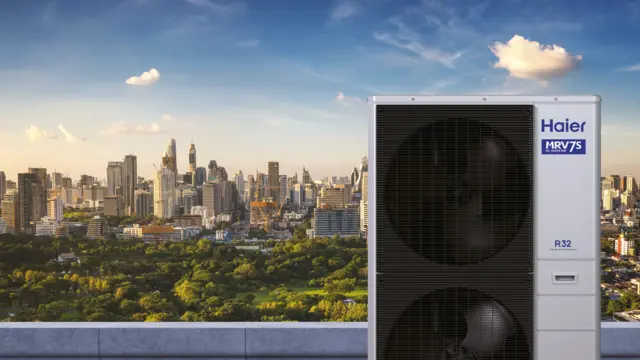 Haier HVAC Solutions Europe est fier de pr&eacute;senter la nouvelle gamme MRV7 S, un syst&egrave;me VRF de pointe con&ccedil;u pour r&eacute;pondre aux exigences strictes de la r&egrave;glementation europ&eacute;enne F-Gaz 573/2024.