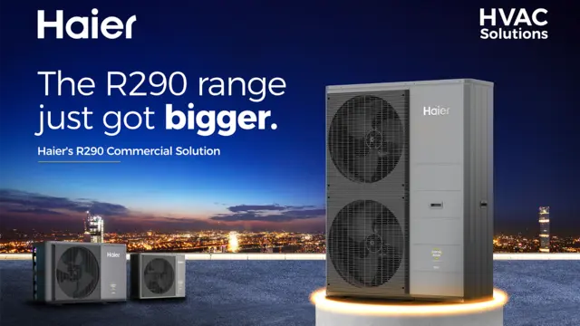 Haier strengthens its commitment to sustainable commercial heating with new high-efficiency ATW monobloc heat pump